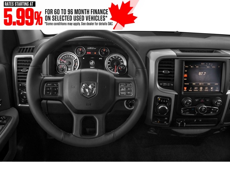 2021 RAM 1500 Classic Warlock 4x4 Crew Cab 5'7" Box Interior Shot 3