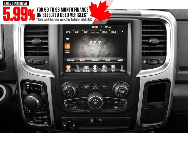 2018 RAM 1500 SLT Interior Shot 2