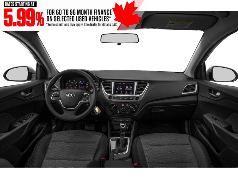 2019 Hyundai Accent 5 Door Preferred Auto Interior Shot 6