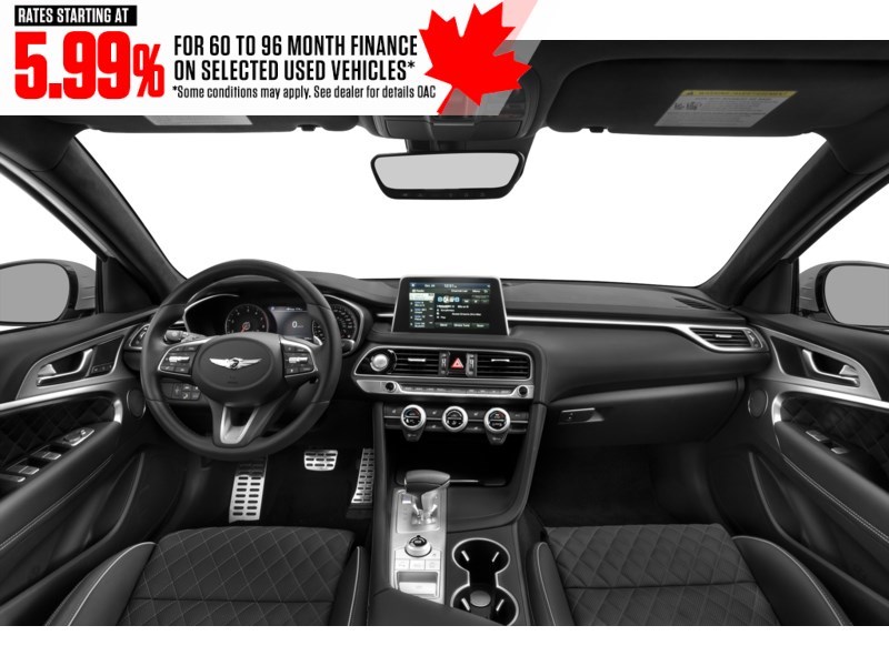 2019 Genesis G70 3.3T Sport AWD Interior Shot 6