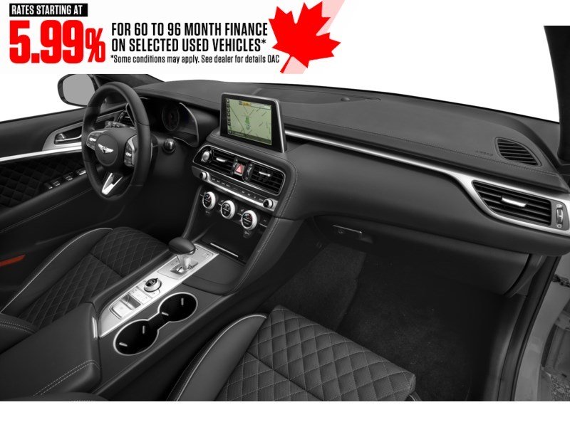 2019 Genesis G70 3.3T Sport AWD Interior Shot 1