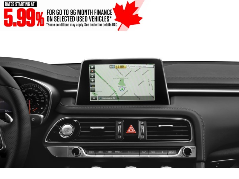 2019 Genesis G70 3.3T Sport AWD Interior Shot 8