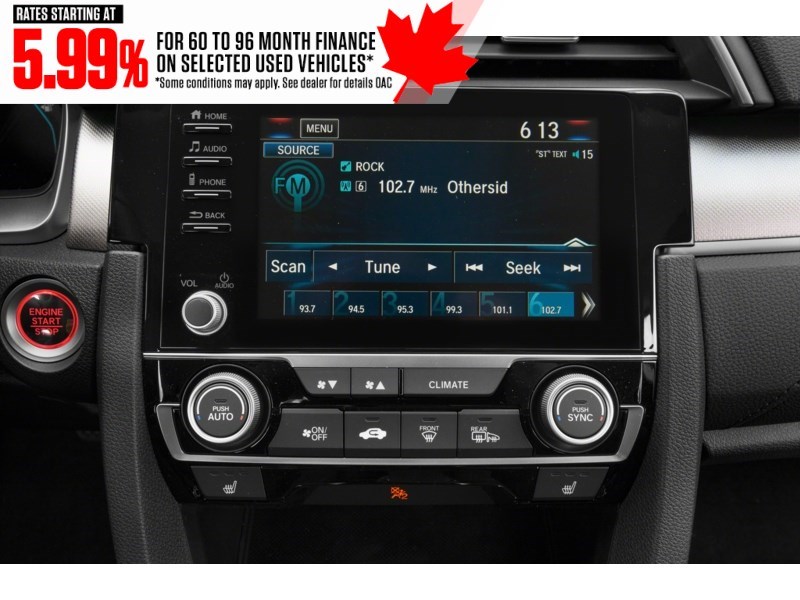 2019 Honda Civic EX CVT Interior Shot 2