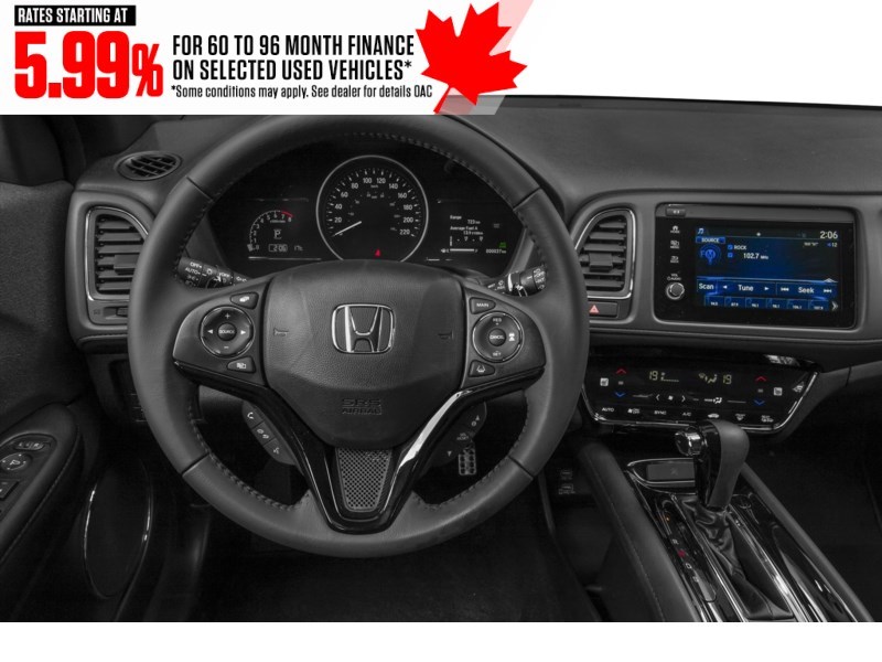 2019 Honda HR-V Sport AWD CVT Interior Shot 3