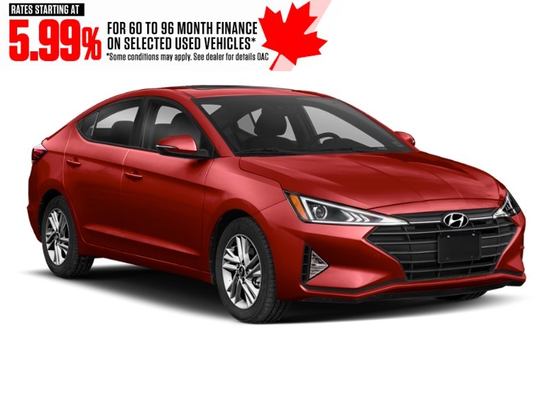 2020 Hyundai Elantra Preferred w/Sun & Safety Package IVT Exterior Shot 8