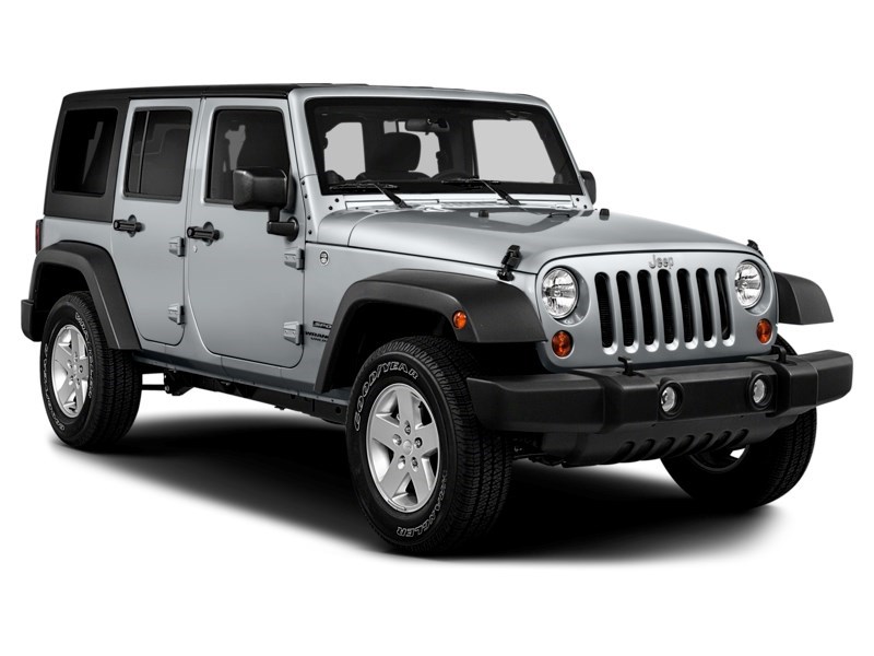 2018 Jeep Wrangler JK Unlimited Sport 4x4 Exterior Shot 9