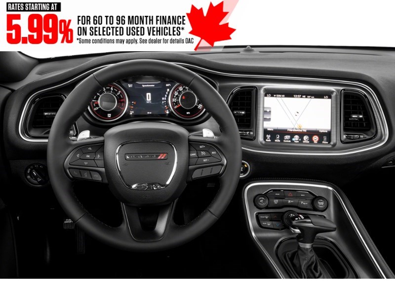 2017 Dodge Challenger 2dr Cpe R/T Shaker Interior Shot 3