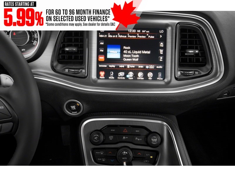 2017 Dodge Challenger 2dr Cpe R/T Shaker Interior Shot 2