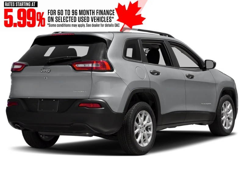 2016 Jeep Cherokee 4WD 4dr Sport Exterior Shot 2