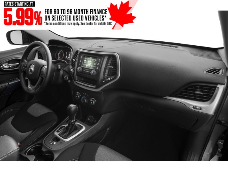 2017 Jeep Cherokee 4WD 4dr Altitude Interior Shot 1