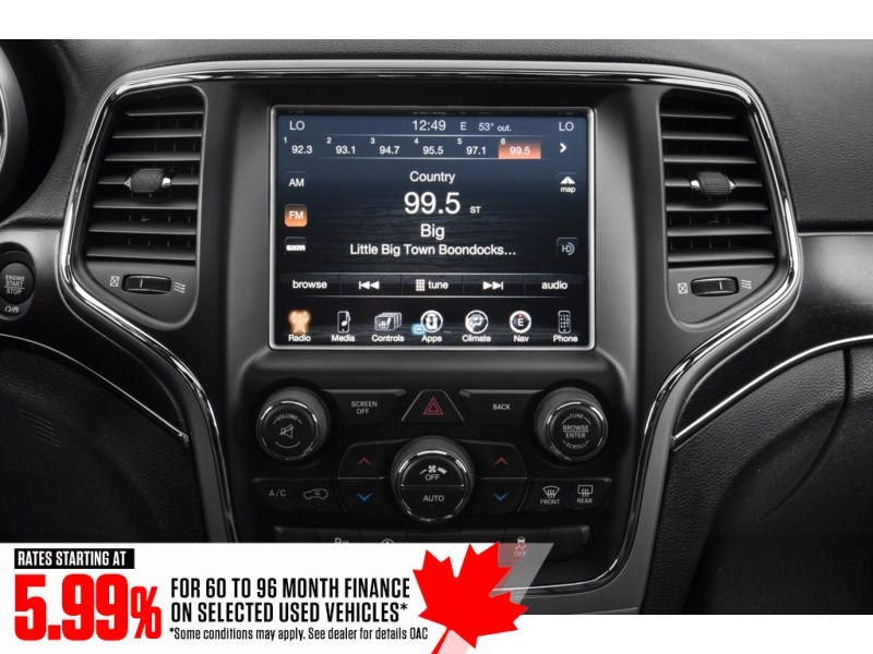 2018 Jeep Grand Cherokee Limited 4x4 Interior Shot 2