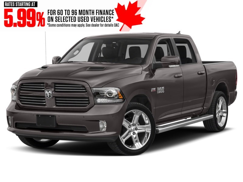 2017 RAM 1500 4WD Crew Cab 140.5" Sport Exterior Shot 1