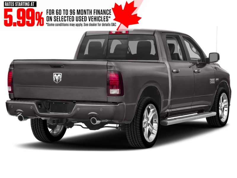 2017 RAM 1500 4WD Crew Cab 140.5" Sport Exterior Shot 2