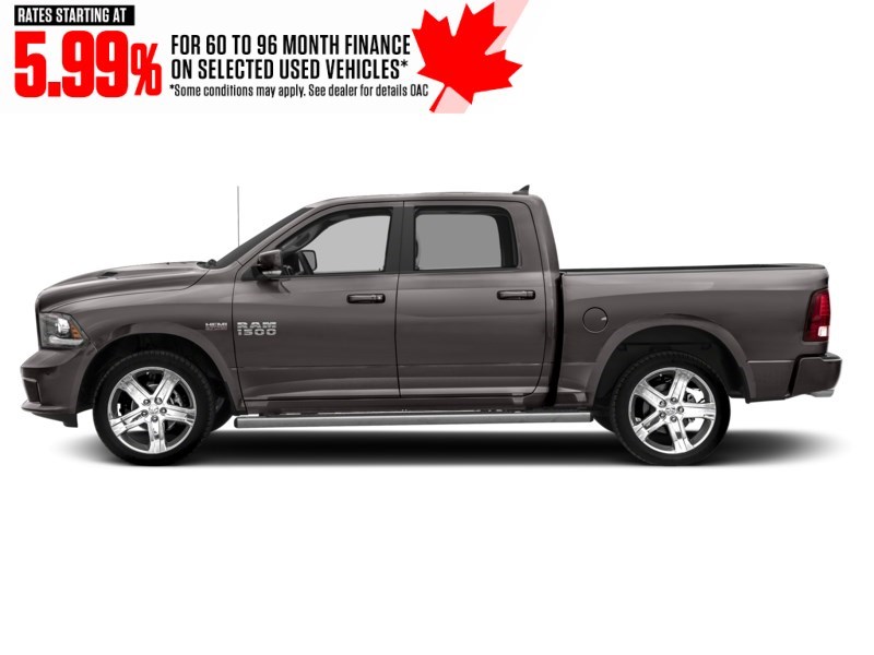 2017 RAM 1500 4WD Crew Cab 140.5" Sport Exterior Shot 7