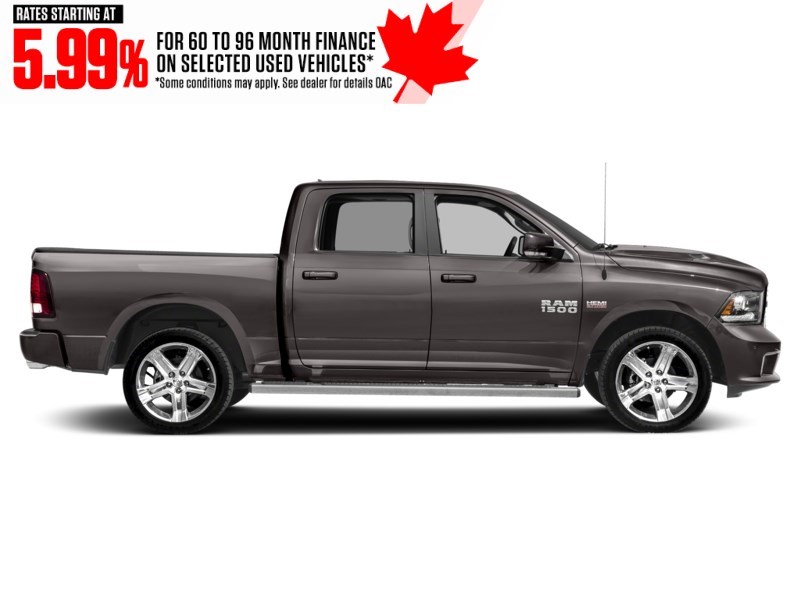 2017 RAM 1500 4WD Crew Cab 140.5" Sport Exterior Shot 11