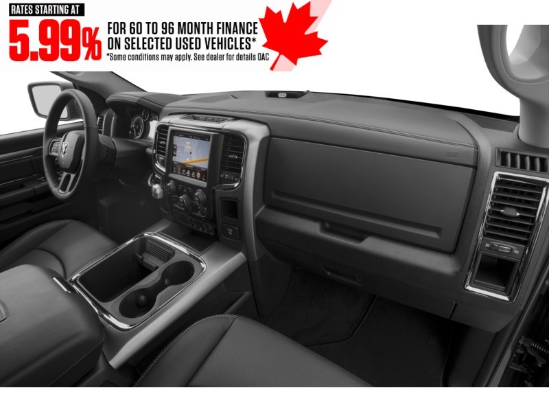 2017 RAM 1500 4WD Crew Cab 140.5" Sport Interior Shot 1
