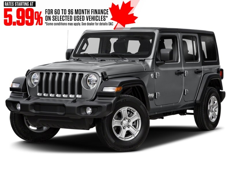 2018 Jeep Wrangler Unlimited Sport 4x4 Exterior Shot 1