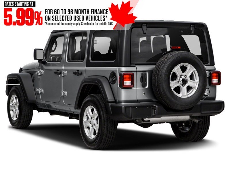 2018 Jeep Wrangler Unlimited Sport 4x4 Exterior Shot 10