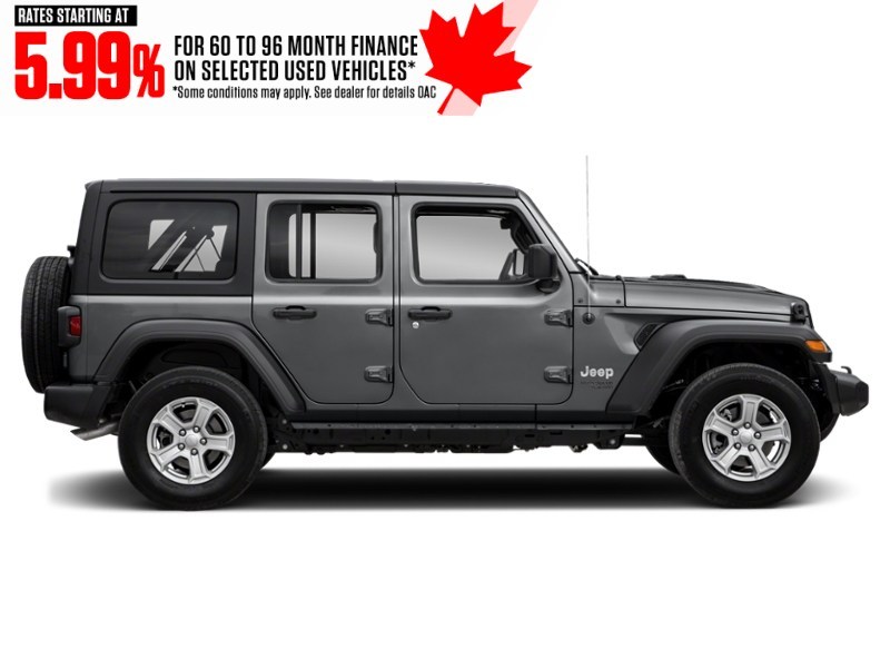 2018 Jeep Wrangler Unlimited Sport 4x4 Exterior Shot 11