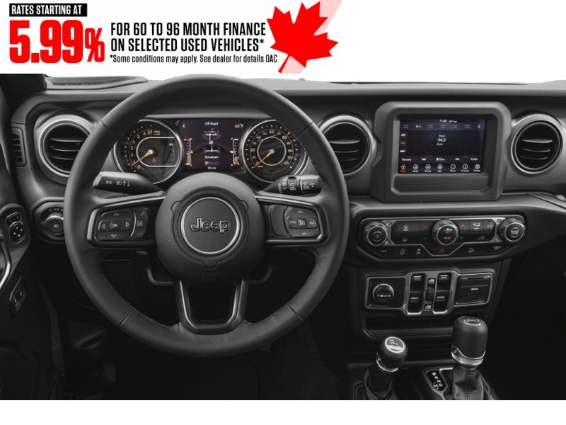 2018 Jeep Wrangler Unlimited Sport 4x4 Interior Shot 3