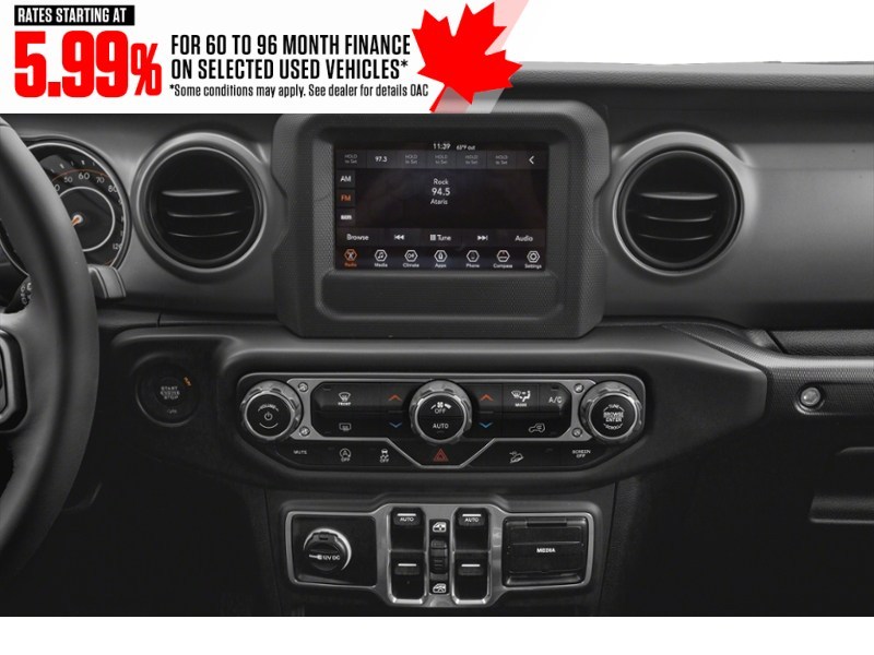 2018 Jeep Wrangler Unlimited Sport 4x4 Interior Shot 2