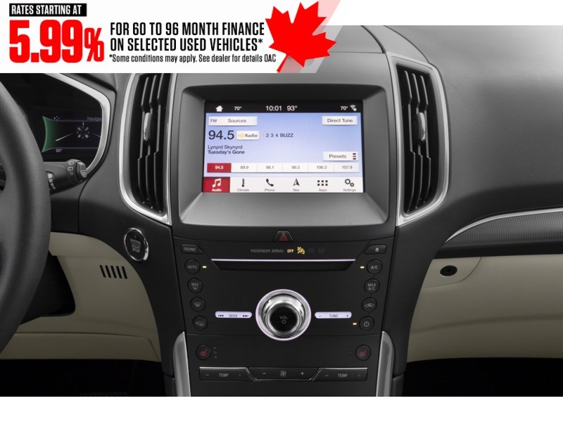 2019 Ford Edge SEL AWD Interior Shot 2