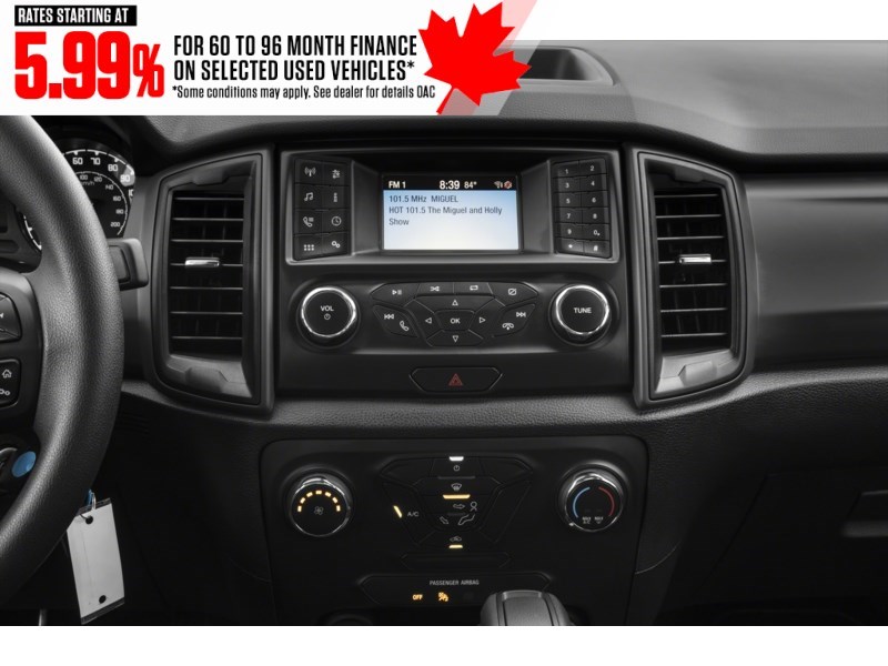 2021 Ford Ranger XL 4WD SuperCab 6' Box Interior Shot 2