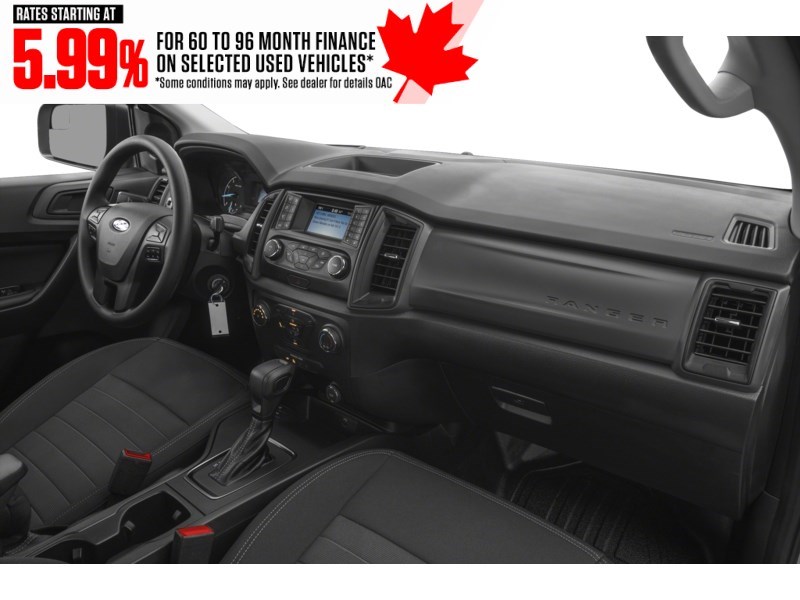 2021 Ford Ranger XL 4WD SuperCab 6' Box Interior Shot 1