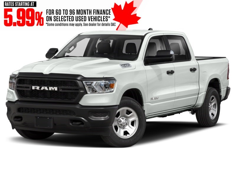 2019 RAM 1500 Tradesman 4x4 Crew Cab 6'4" Box Exterior Shot 1