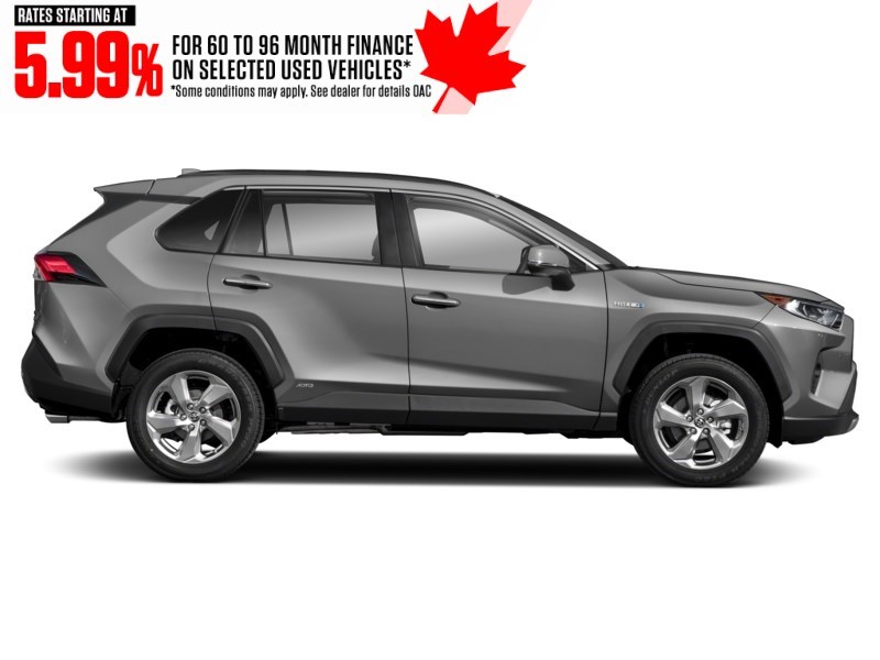 2021 Toyota RAV4 Hybrid Hybrid Limited AWD Exterior Shot 10