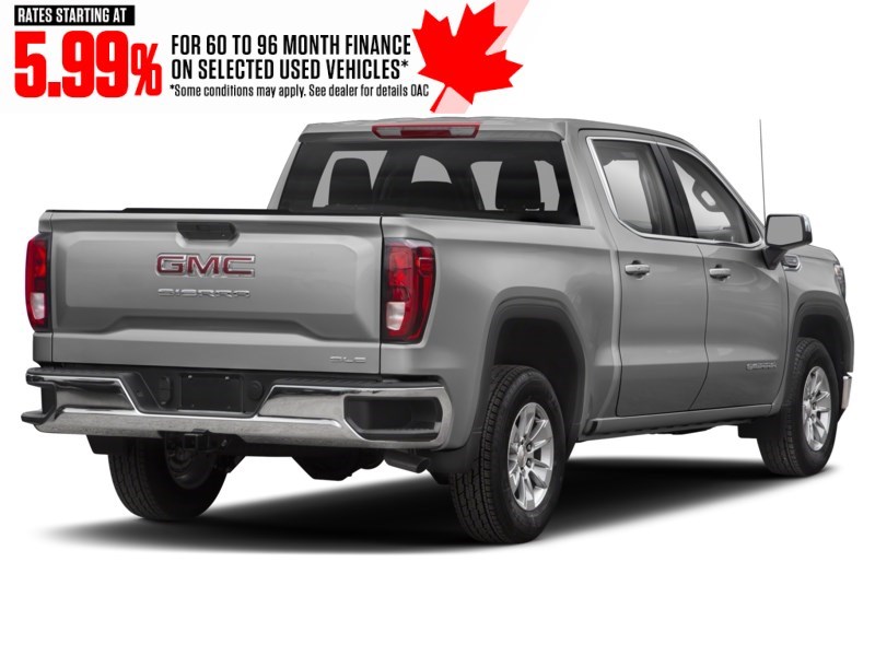 2021 GMC Sierra 1500 4WD Crew Cab 147" SLE Exterior Shot 3