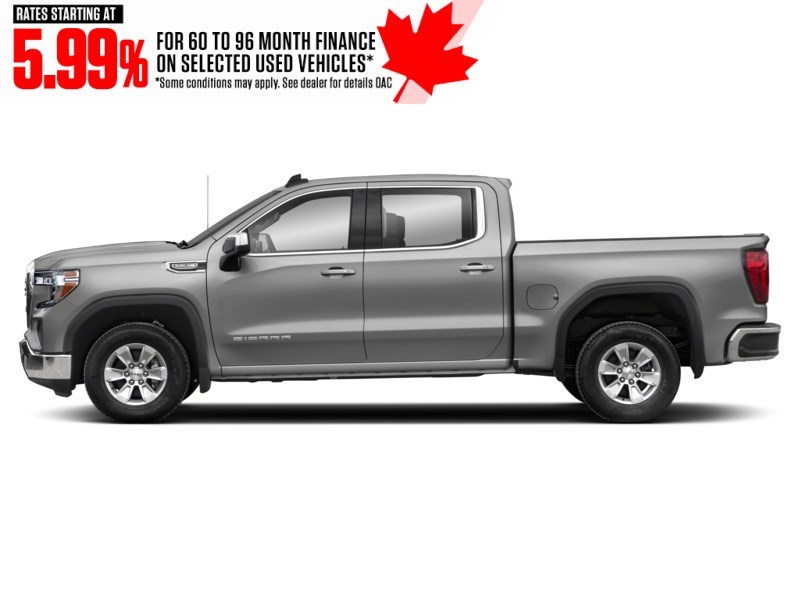 2021 GMC Sierra 1500 4WD Crew Cab 147" SLE Exterior Shot 9