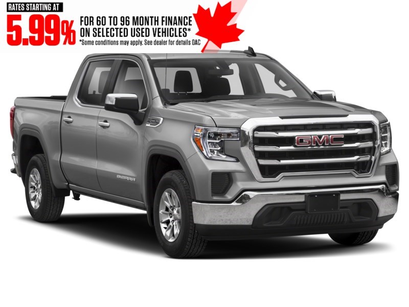 2021 GMC Sierra 1500 4WD Crew Cab 147" SLE Exterior Shot 11