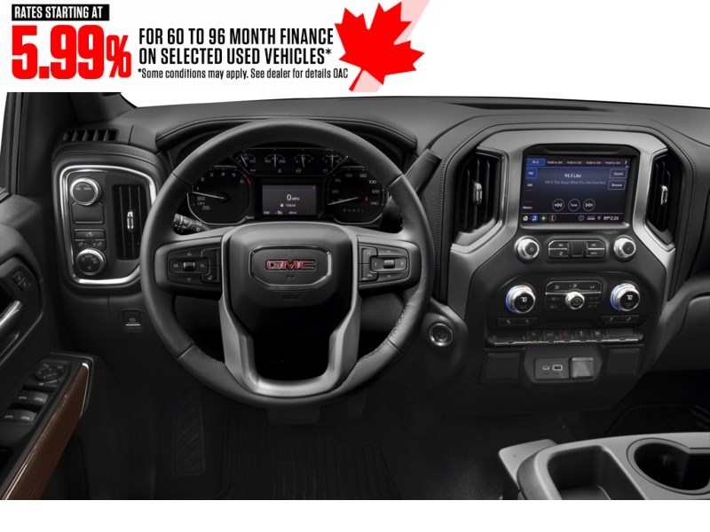 2021 GMC Sierra 1500 4WD Crew Cab 147" SLE Interior Shot 4