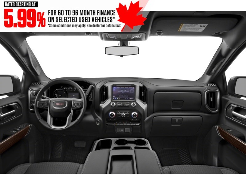 2021 GMC Sierra 1500 4WD Crew Cab 147" SLE Interior Shot 10