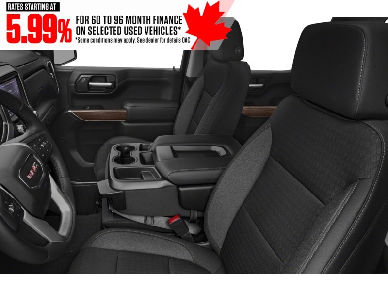 2021 GMC Sierra 1500 4WD Crew Cab 147" SLE Interior Shot 6