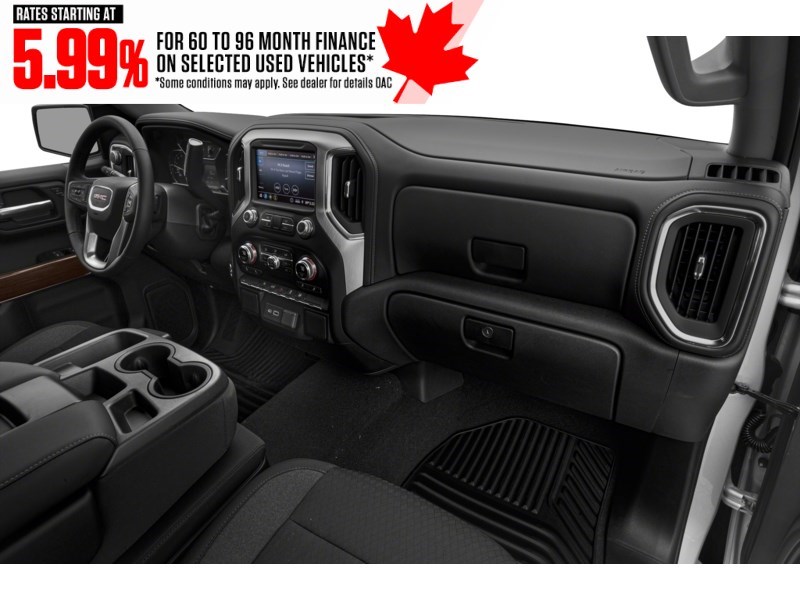 2021 GMC Sierra 1500 4WD Crew Cab 147" SLE Interior Shot 1