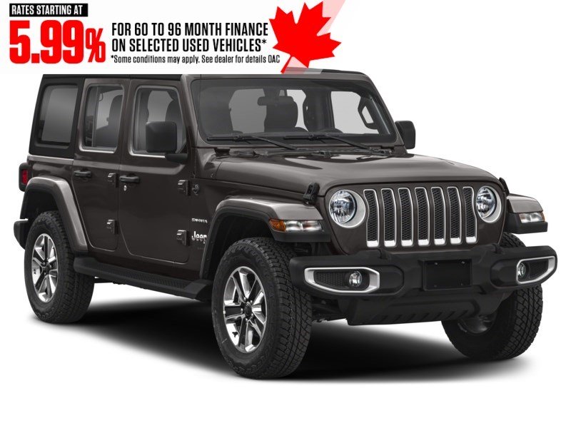 2019 Jeep Wrangler Unlimited Sahara 4x4 Exterior Shot 8