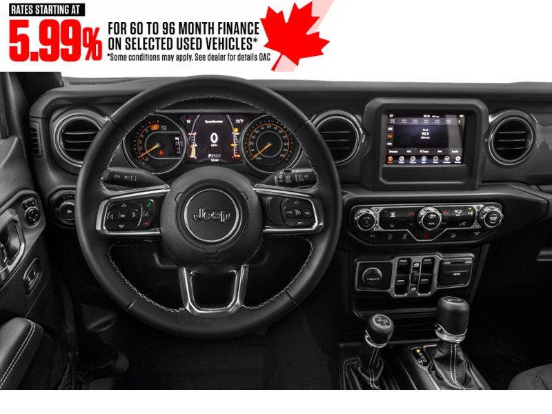 2022 Jeep Wrangler Unlimited Unlimited Sahara Altitude 4x4 Interior Shot 3