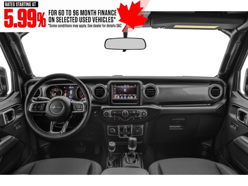 2021 Jeep Wrangler Unlimited Unlimited Altitude 4x4 Interior Shot 6