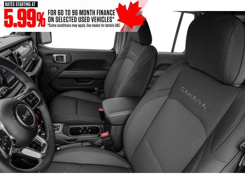 2020 Jeep Wrangler Unlimited Sahara 4x4 Interior Shot 4