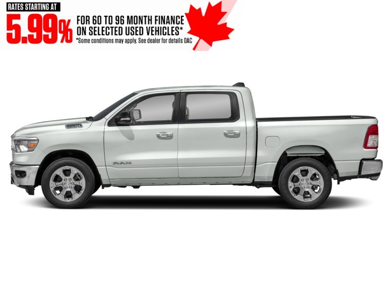 2021 RAM 1500 Big Horn 4x4 Crew Cab 5'7" Box Exterior Shot 6