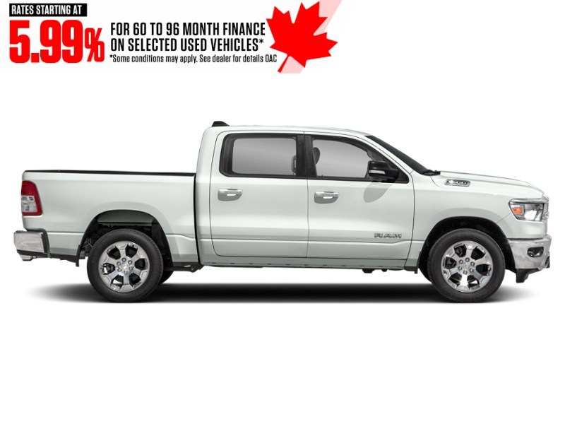 2021 RAM 1500 Big Horn 4x4 Crew Cab 6'4" Box Exterior Shot 10