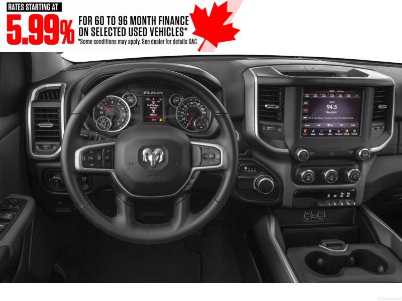 2021 RAM 1500 Big Horn 4x4 Crew Cab 5'7" Box Interior Shot 3