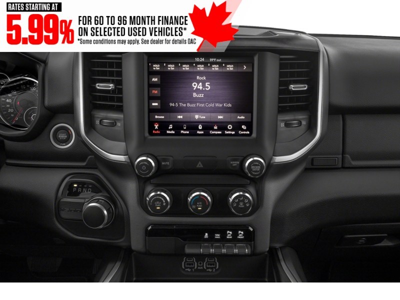 2021 RAM 1500 Big Horn 4x4 Crew Cab 6'4" Box Interior Shot 2