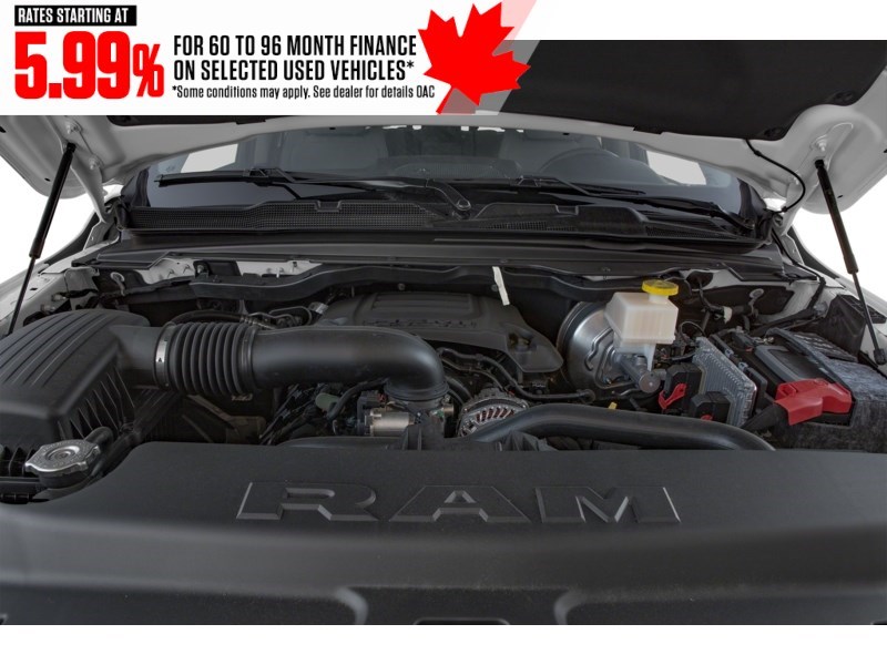 2021 RAM 1500 Big Horn 4x4 Crew Cab 5'7" Box Exterior Shot 3