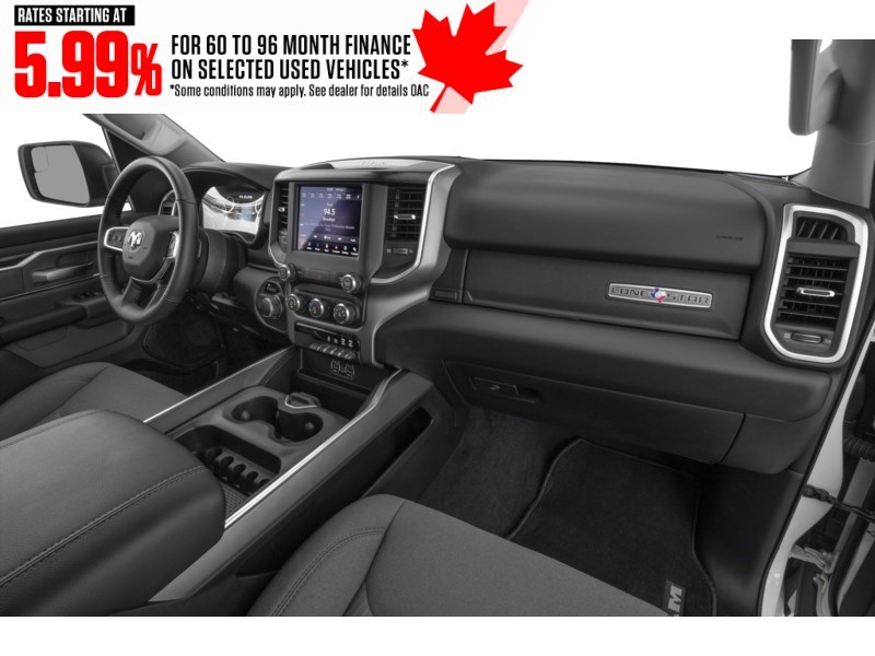 2021 RAM 1500 Big Horn 4x4 Crew Cab 5'7" Box Interior Shot 1