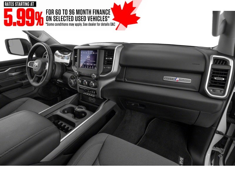 2021 RAM 1500 Big Horn 4x4 Crew Cab 6'4" Box Interior Shot 1