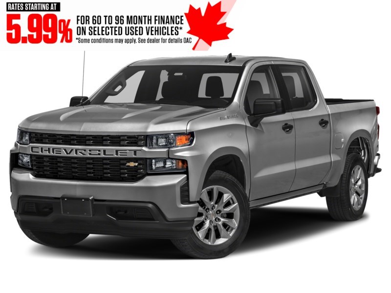 2021 Chevrolet Silverado 1500 4WD Crew Cab 147" Custom Exterior Shot 1