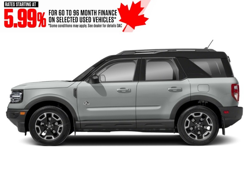 2021 Ford Bronco Sport Outer Banks 4x4 Exterior Shot 6